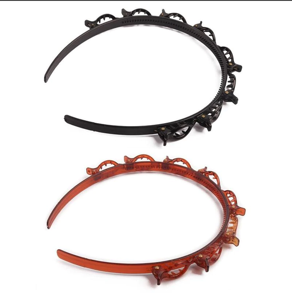 Double Bangs Hairstyle Hairpin
