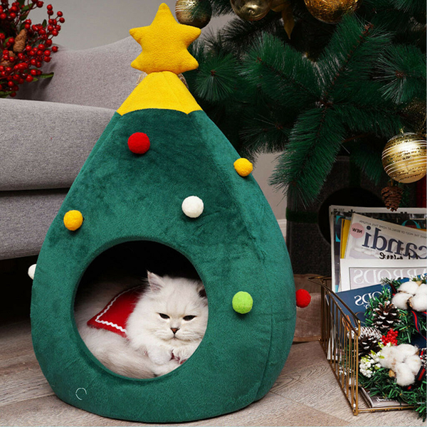 Christmas Tree Pet House