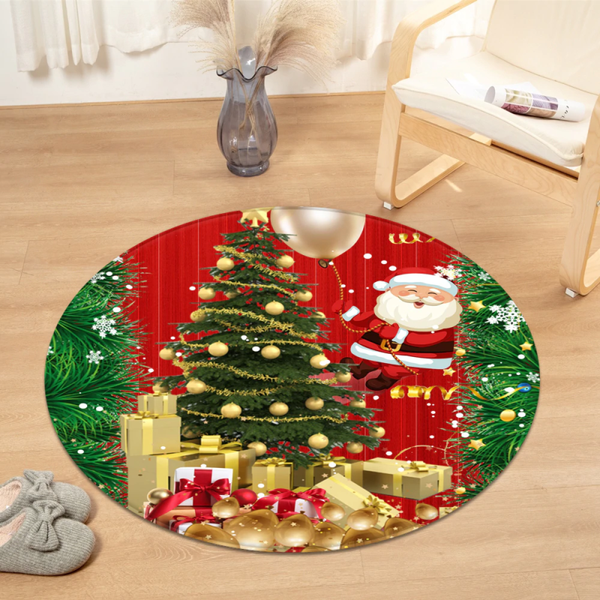 Christmas Round Mat