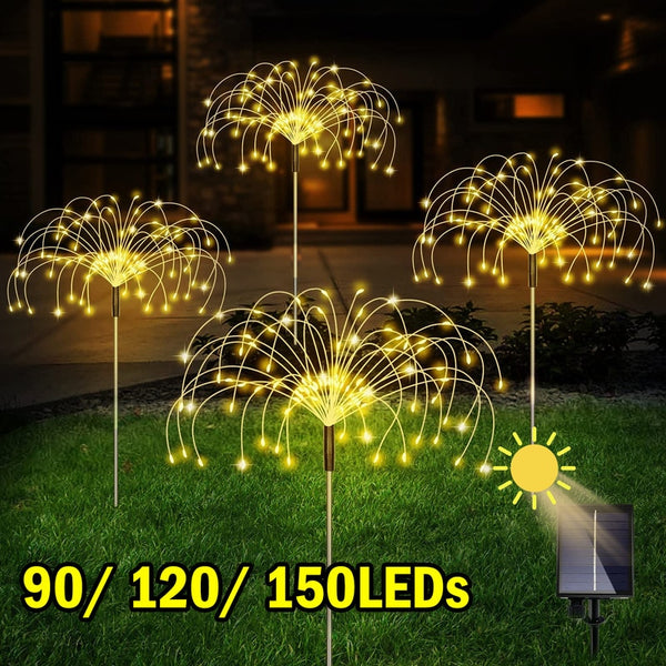 Solar Fireworks Light